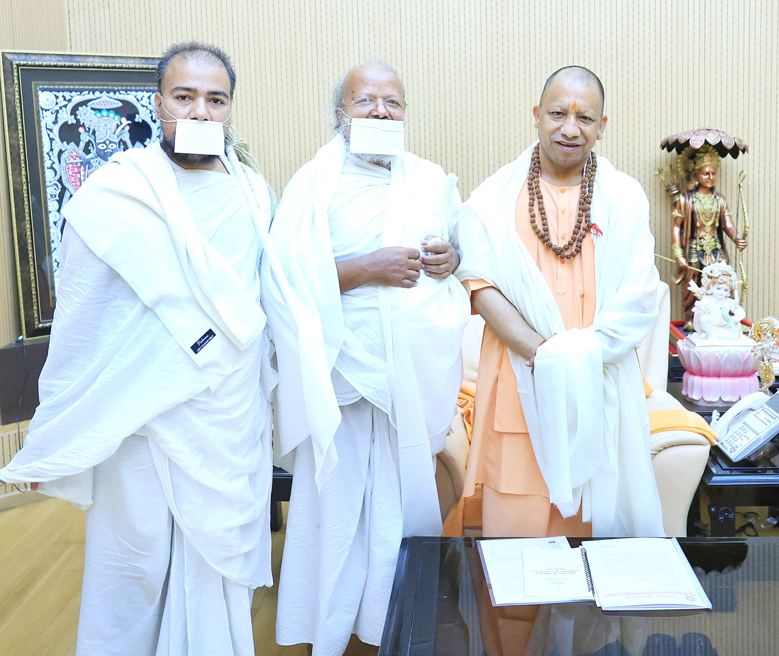 मुख्यमंत्री श्री  Yogi Adityanath  जी महाराज से आज लखनऊ में 